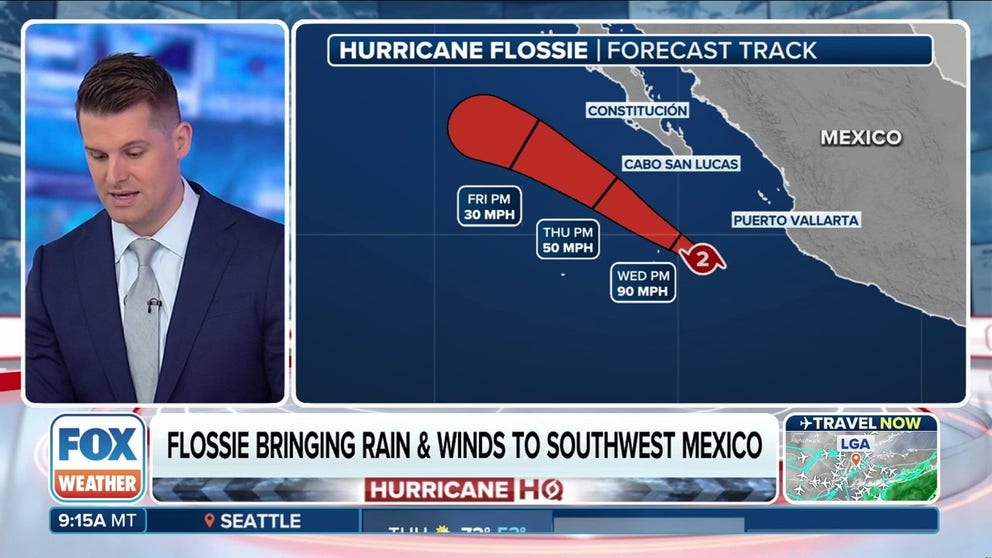 Hurricane Flossie starts to weaken in Eastern Pacific | Latest Weather ...
