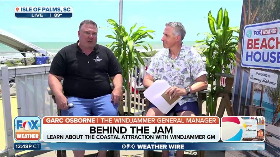 The FOX Weather Beach House is live from the Windjammer in Isle of Palms, South Carolina