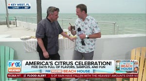 FOX Weather Correspondent Robert Ray is live all day from Key West, Florida, as the area celebrates the annual Key Lime Festival
