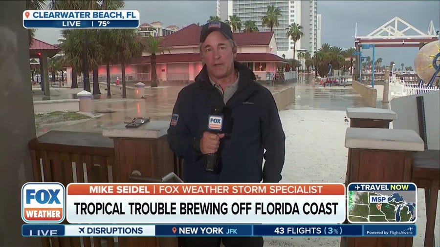 Tropical trouble brewing off Florida coast