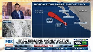 Flossie weakens to tropical storm as former hurricane pulls away from Mexico
