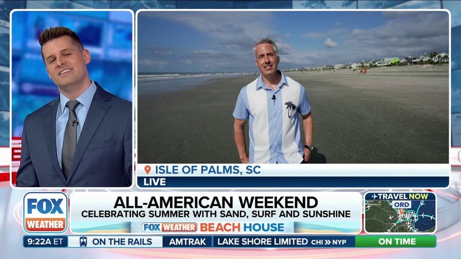 FOX Weather Beach House: Sun, sand and surf in Isle of Palms