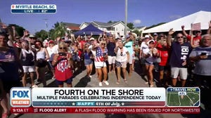 Fourth of July on the South Carolina shore