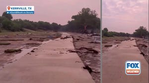Texas flood washes away RVs, tiny homes from riverside campground
