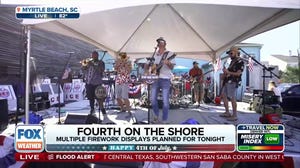 Celebrating America's 249th birthday on the South Carolina shore
