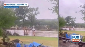 Flood damage in Kerrville, Ingram after deadly Texas floods