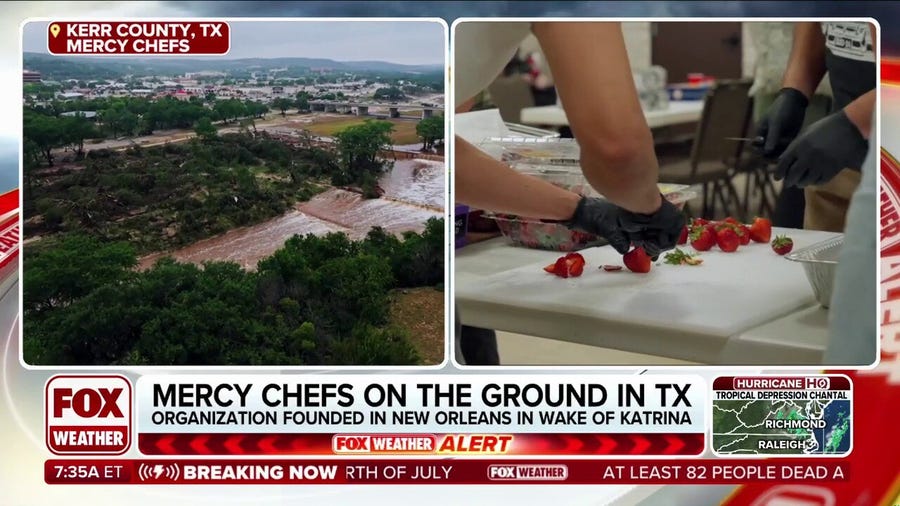Mercy Chefs partnering to provide food relief for Texas flooding victims and first responders