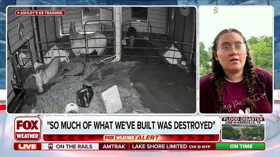 Texas Hill Country floods destroys canine training facility