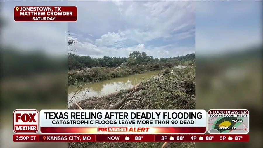 Man rescues Texas family from flooding: ‘It was chaotic’