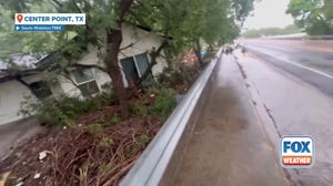 Watch: House floats down Guadalupe River during historic Texas flooding