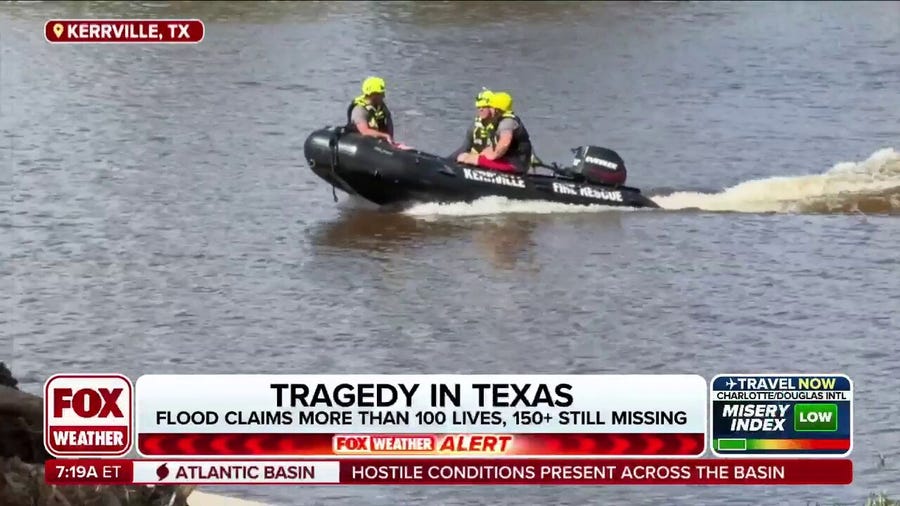 First responders continue to look for victims, survivors in wake of deadly Texas flooding