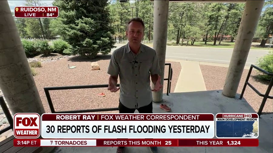 Ruidoso, New Mexico, experiences historic flooding