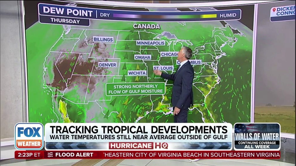 The risk of heavy rainfall and severe weather is returning to parts of the Plains and the Lone Star State. FOX Weather Meteorologist 
Bob Van Dillen has the latest forecast.
