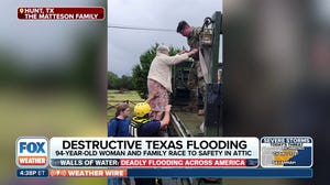 94-year-old Texas flood survivor describes fleeing to attic