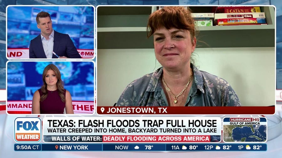 Jonestown, Texas family saved by good Samaritan from deadly flooding