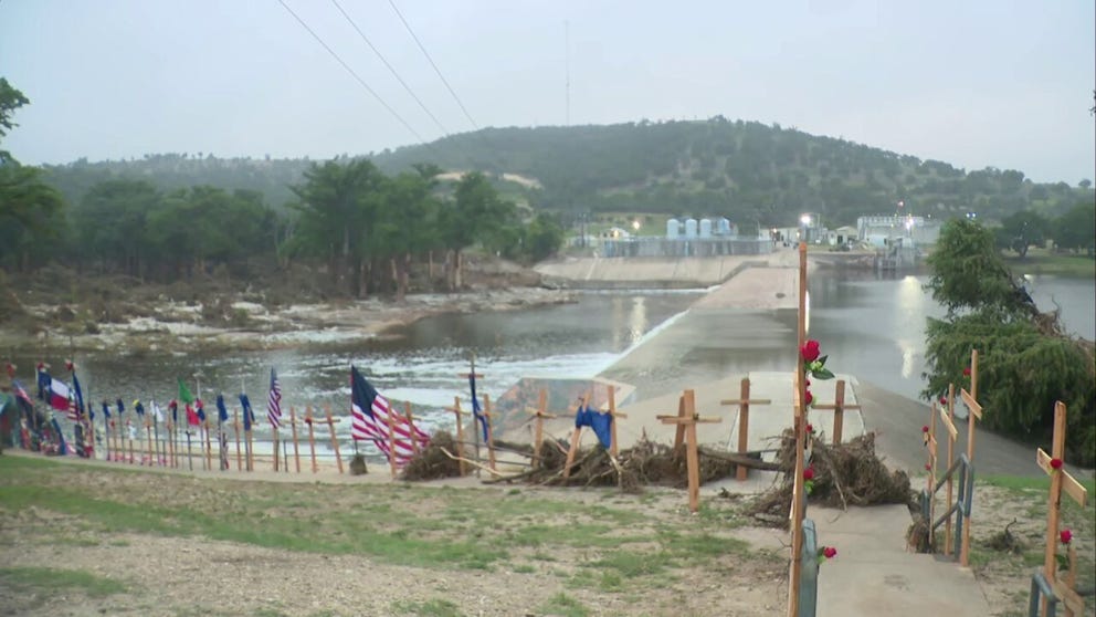 Crews from all over the U.S. have come to Texas to help with the search for missing people after deadly flooding in Texas. A crew from Nevada was in Kerrville on Saturday morning searching through debris. 