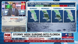 Tropical moisture creates stormy week ahead for Florida