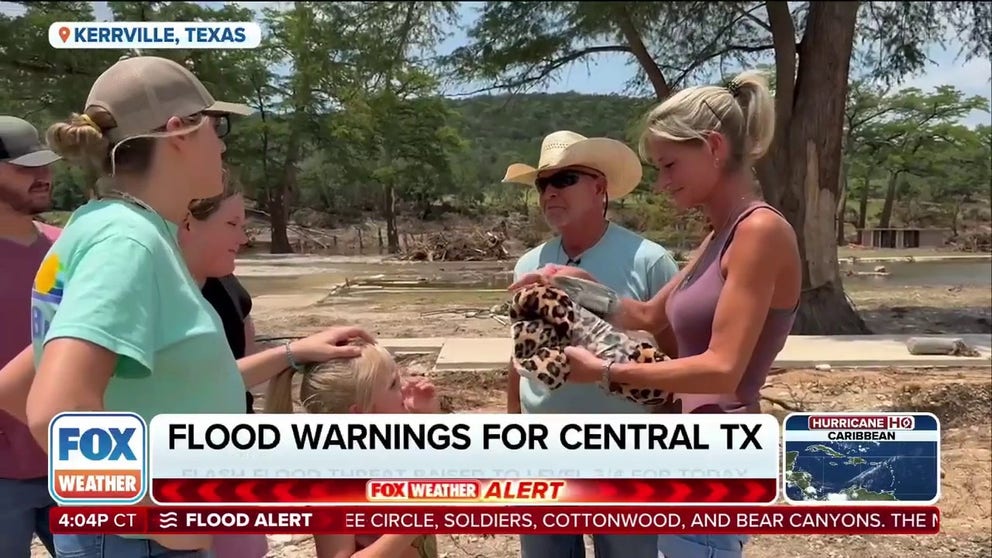 Another flash flooding threat halted search efforts for the Texas flooding victims on Sunday. FOX Weather Correspondent Katie Byrne reports from Kerrville, Texas where she spoke to search volunteers waiting for the rain to stop to continue their important work.