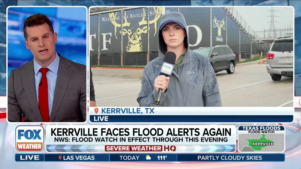 Search and rescue operations resumed Monday morning in flood-ravaged Texas, specifically along the Guadalupe River, after being temporarily paused on Sunday due to new Flash Flood Warnings. FOX Weather Correspondent Katie Byrne is live from Kerrville with the latest.