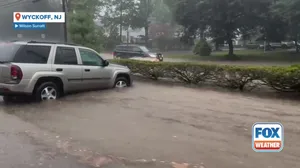 Heavy rain and flooding in New Jersey