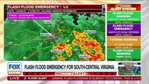 Flash Flood Emergency issued for south-central Virginia 
