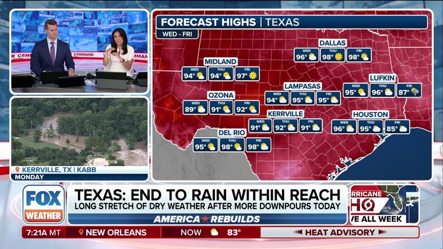 Texas flood search efforts again hindered by renewed flood threat