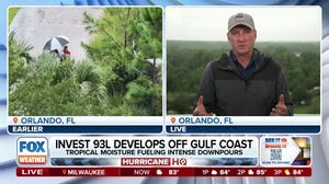 Florida drenched by Invest 93L developing off Gulf Coast