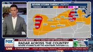 Where severe storms could threaten on Wednesday