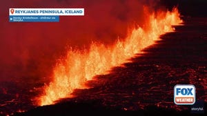 Volcano erupts on Iceland's Reykjanes Peninsula prompting evacuation