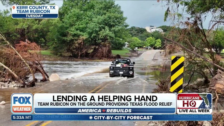 Team Rubicon lending a helping hand with Texas flood relief