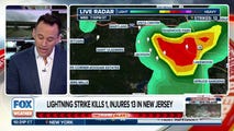 New Jersey lightning strike kills 1, injures more than a dozen