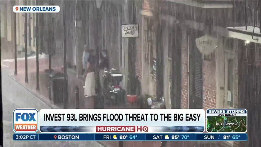 Flood threat remains despite Invest 93L's low development odds