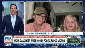 Mother and daughter help raise money for Texas flood victims