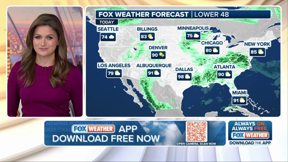 FOX Weather has you covered with the breaking forecasts and weather news headlines for your Weather in America on Friday, July 18, 2025. Get the latest from FOX Weather Meteorologist Britta Merwin.