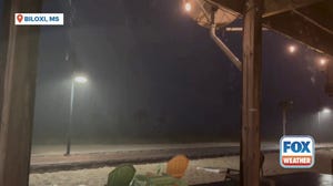 Rain enhanced by remnants of Invest 93L pelts Mississippi Gulf Coast