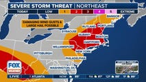 Widespread severe storm threat from Northeast to Midwest closes out weekend