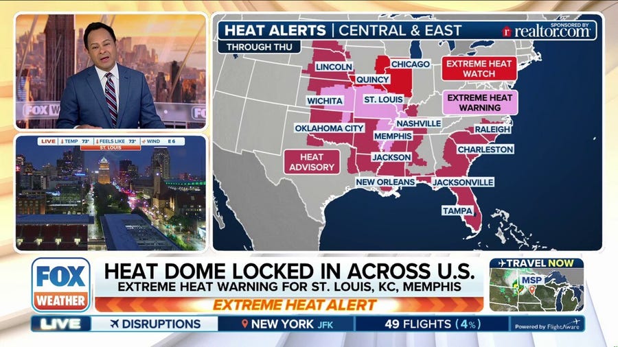 Building heat dome, ring of fire storms headline weather pattern this week