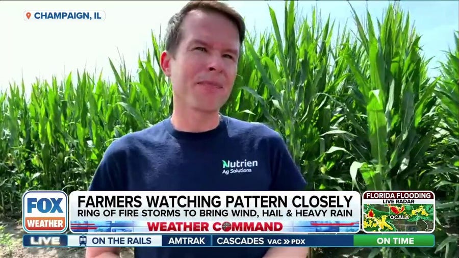 Cornbelt farmers wary of heat dome