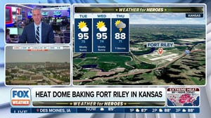 Weather for Heroes: Fort Riley soldiers brave sweltering Kansas summer 