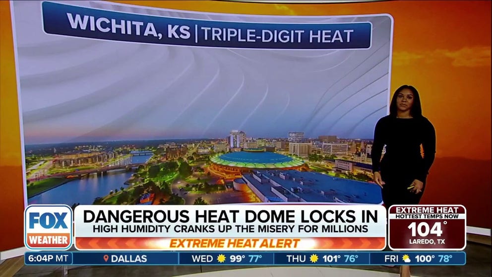 Areas such as St. Louis, Kansas City, and Memphis are all under extreme heat warnings as the summer pattern shows no signs of cooling down.