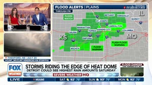 Flooding concerns span over 1,000+ mile storm stretch Friday morning