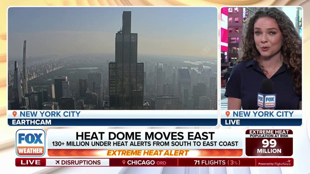 New York City braces for brutal heat dome with triple-digit feels-like ...