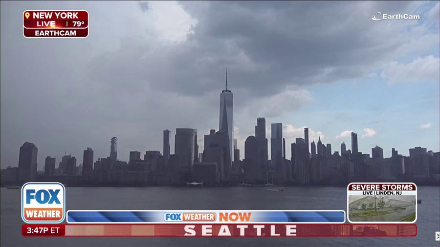 Northeast transitions from a heat risk to a severe thunderstorm threat