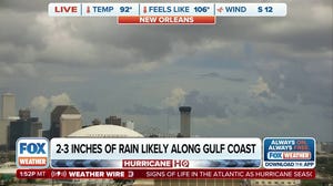 Tropical disturbance fueling downpours in Texas and Louisiana