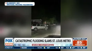 Flooding leads to water rescues, evacuations northwest of St. Louis