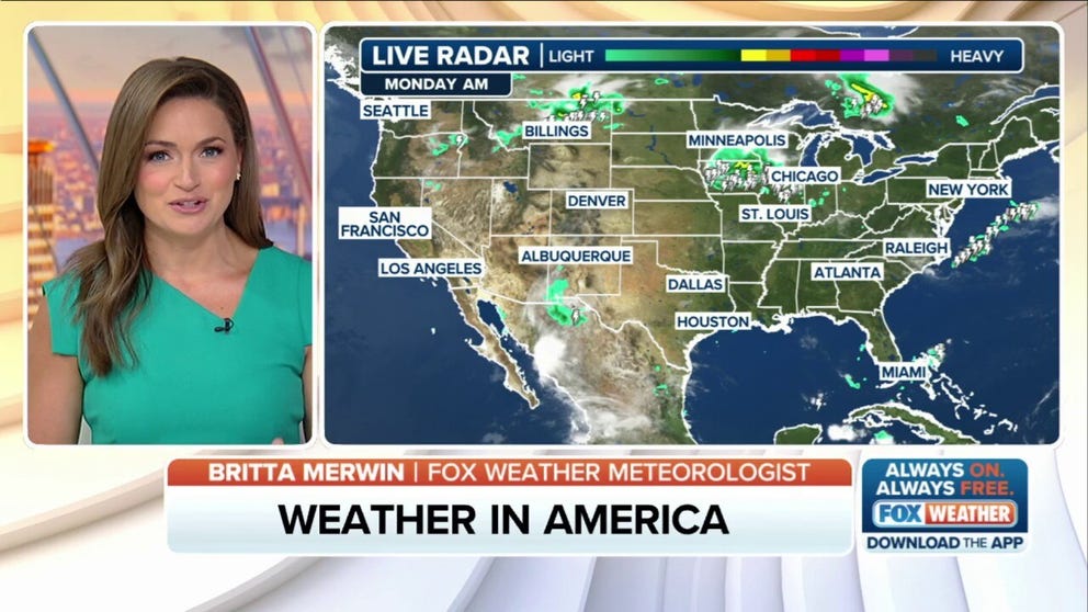 FOX Weather has you covered with the breaking forecasts and weather news headlines for your Weather in America on Monday, July 28, 2025. Get the latest from FOX Weather Meteorologist Britta Merwin.