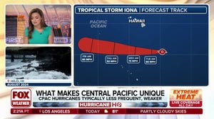 Tropical Storm Iona forms in the Central Pacific 