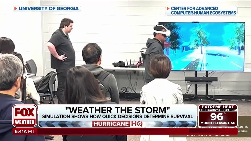 Researchers using virtual reality to simulate dangers of storm surge ...