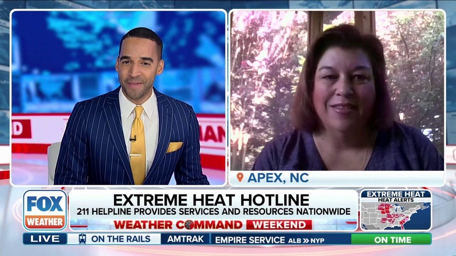 211 helpline connects people to critical resources during extreme heat
