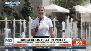 Dangerous heat dome continues scorching Philadelphia